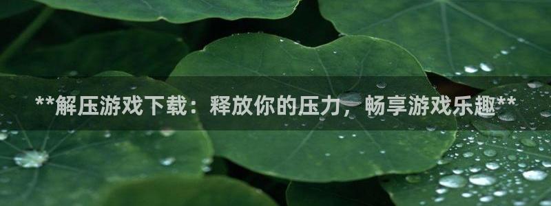 顺盈娱乐公司介绍怎么写文案：**解压游戏下载：释放你的压力，畅享游戏乐趣**